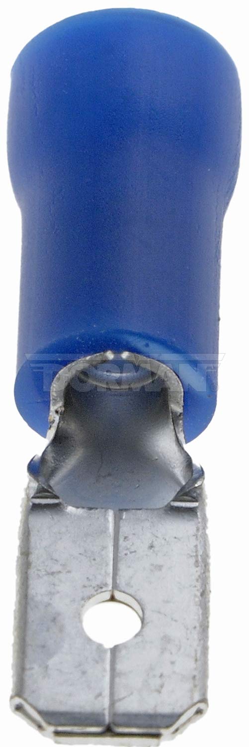 Dorman 86427: 16-14 Gauge Male Disconnect.187 In, Blue