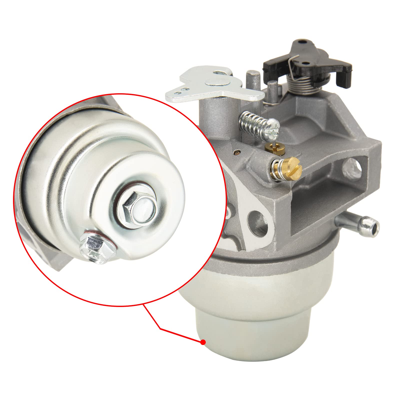 Carburetor for Honda GCV160 GCV160A GCV160LA GCV160LAO HRB216 HRS216 HRZ216 HRT216 Lawn Mower Replaces 16100-ZMO-804 16100-ZOL-0