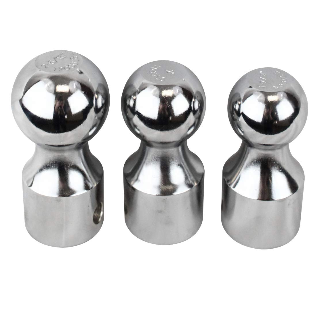 Aluma-Tow Hd8 Adjustable Trailer Hitch Ball Mount, 8'' Drop Ball Mount For 2.5'' Receiver W/Two Locking Hitch Pens Ut625810: Hea
