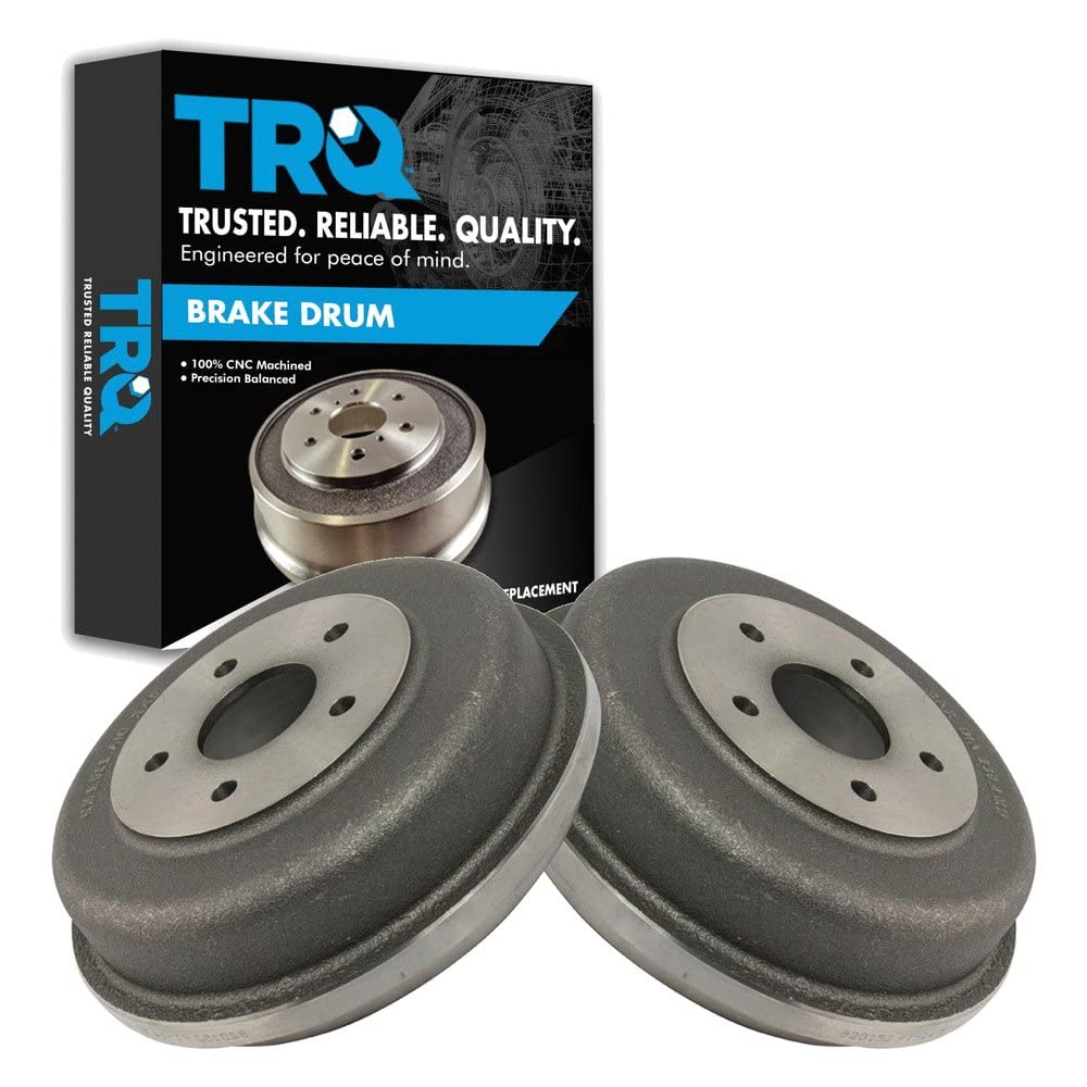 Trq Rear Brake Drum Lh Rh Kit Pair Set Of 2 For Ford Transit Connect