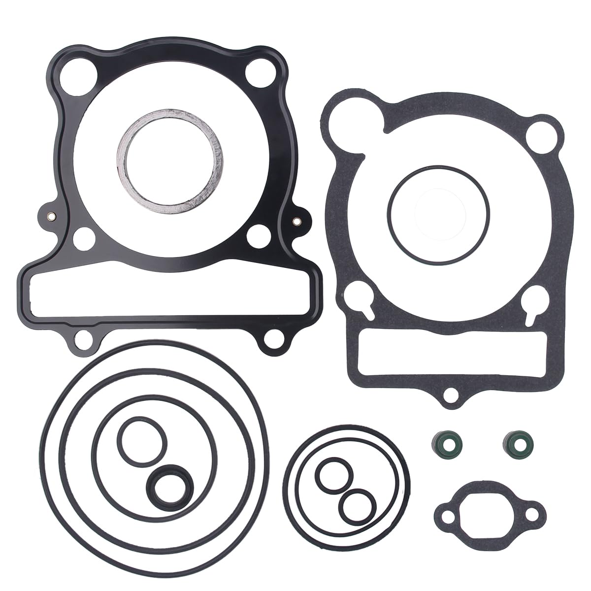 BH-Motor New Top End Head Gasket Kit for Yamaha Warrior 350 Raptor Big Bear Wolverine