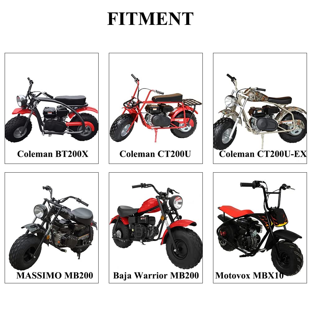Chikia Coleman CT200U Throttle Cable For CT200U Mini Bike BT200X Trail 200 Baja Warrior Massimo MB200 Motovox Gas throttle line