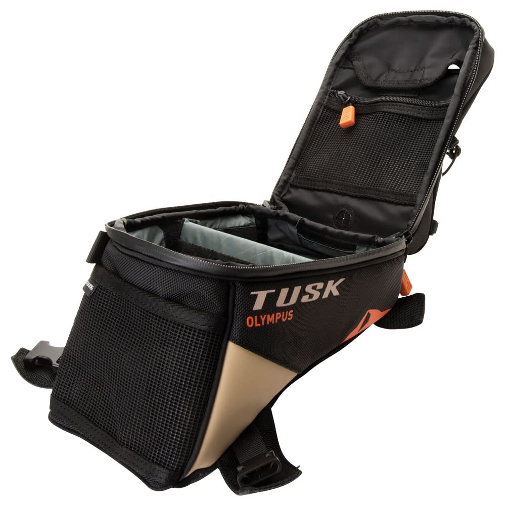 TUSK Olympus Tank Bag Small Black/Tan - Durable Material, Compact Size, Model 1930890004