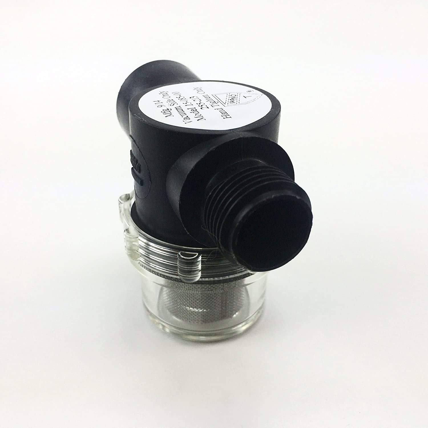 Shurflo 12 Volt RV Water Pump 3.0 GPM 4008-101-A65/E65 - Black Plastic with Optional Twist-On Pipe Strainer