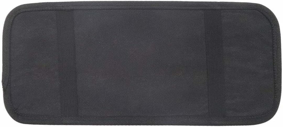 Hendel 18 CD Car Sun Visor Organizer - Black DVD Disc Holder, Model Hendel7