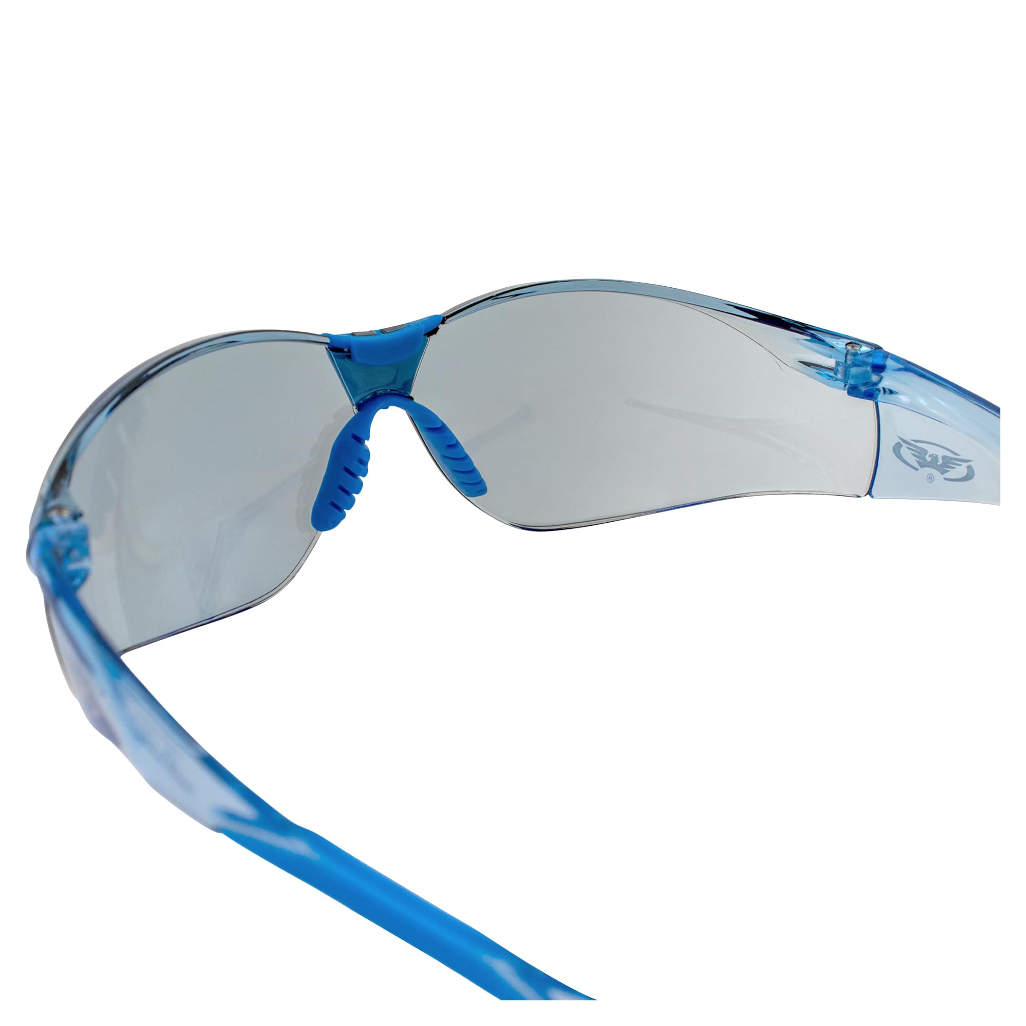 Global Vision Cruisin Safety Sport Motorcycle Sunglasses (Blue)