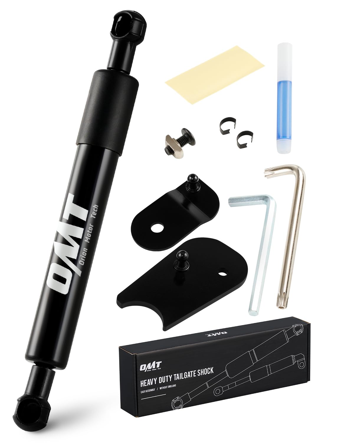 Orion Motor Tech Truck Tailgate Assist, Pickup Tailgate Lift Assist Kit Compatible with 2022 to 2023 Ford Maverick, Heavy Duty S