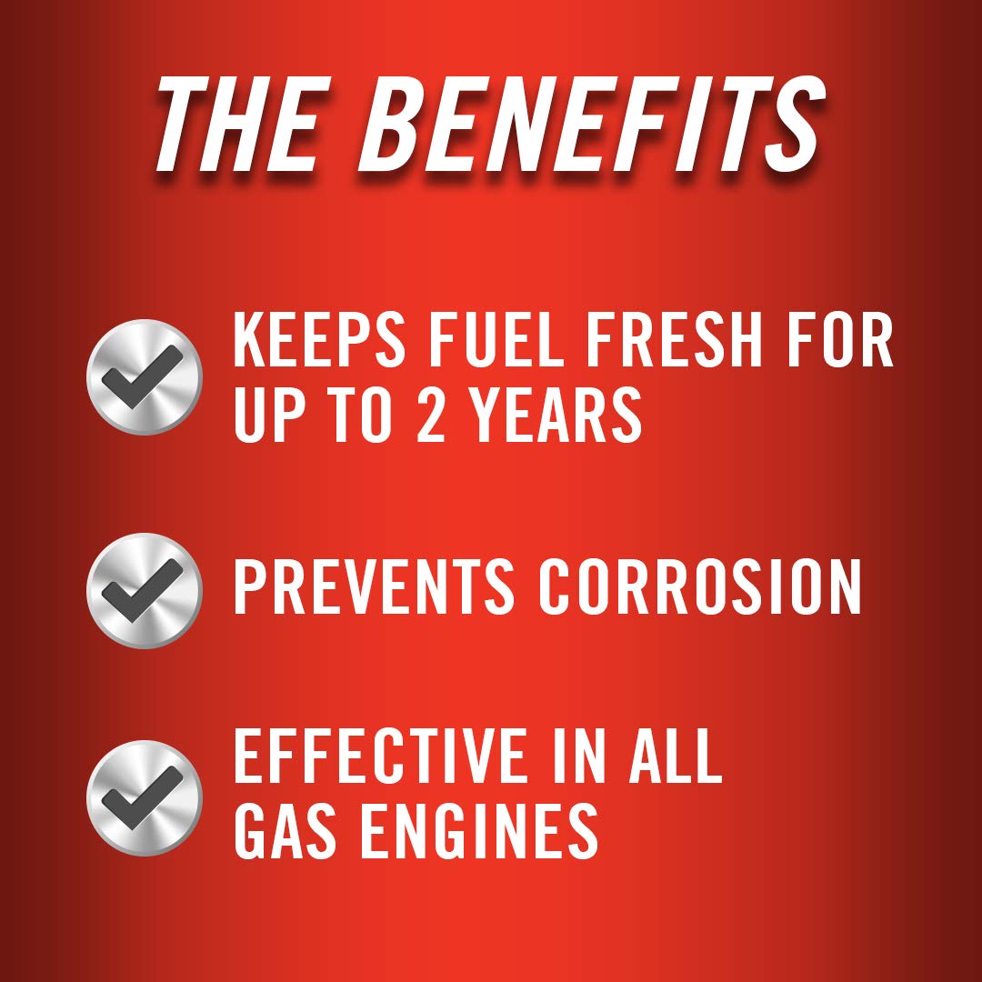 STA-BIL Storage Fuel Stabilizer - Keeps Fuel Fresh for 24 Months - Prevents Corrosion - Gasoline Treatment that Protects Fuel Sy