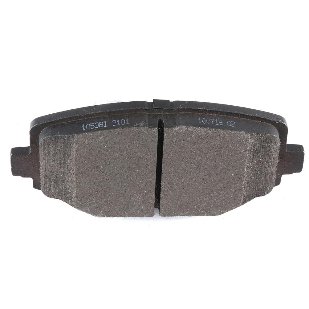 Eccpp D1596-8811 Rear Semi Metallic Disc Brake Pad Set Fit For Chrysler Town & Country 2012-2016,For Dodge Grand Caravan 2012-20