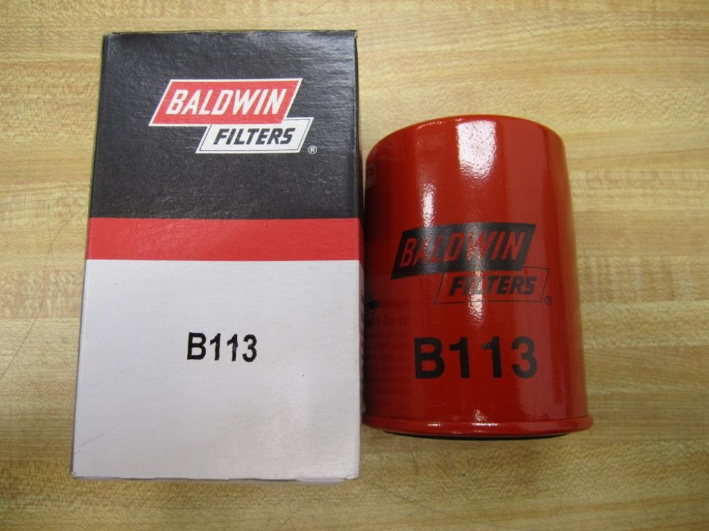 Baldwin Filters Oil Filter, Spin-On, Full-Flow
