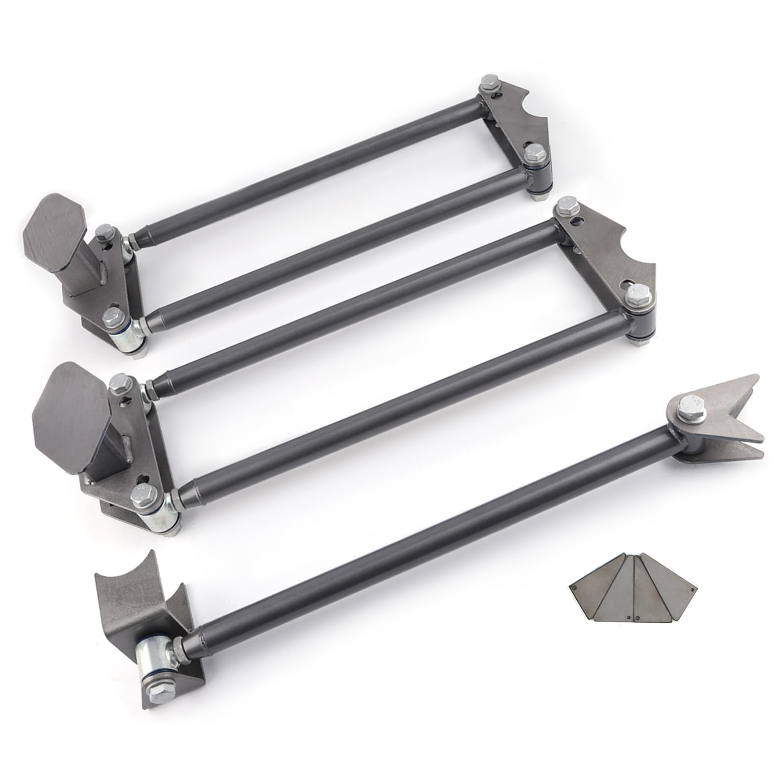 Tuningsworld Parallel 4 Link Kit Universal Fit Suspension Links and Panhard Bar