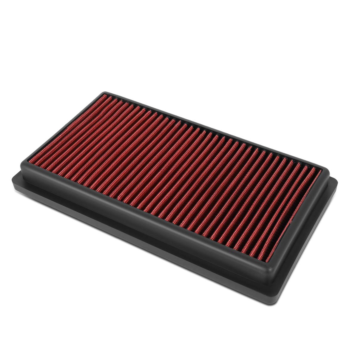 Red Washable Drop-In Air Filter Panel Compatible With Avalon/C-Hr/Camry / Rav4 / Ux200 18-20