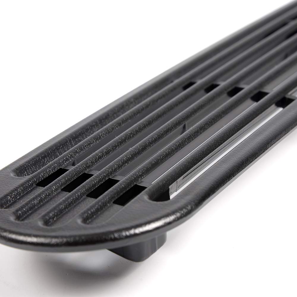 PIT66 Black Dash Defrost Vent Cover Grille Panel for 1998-2005 Chevy S10, GMC Envoy, Jimmy, Oldsmobile - OEM 15046436