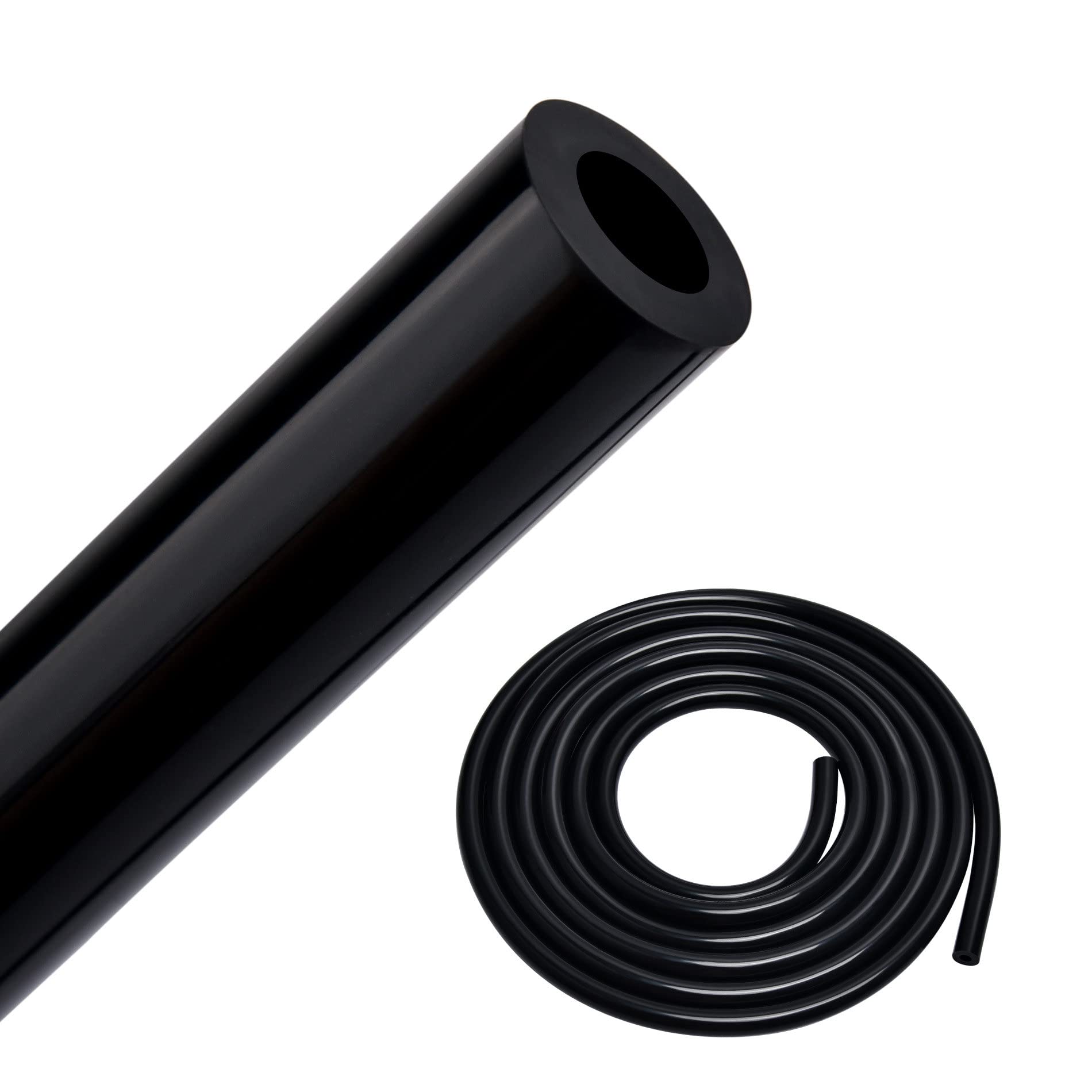 Evil Energy 5/16 Silicone Vacuum Tubing Hose Line 5Ft 130Psi Max Pressure Black (8Mm Id)