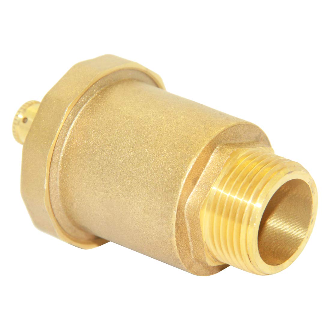 Beduan Brass 10500-Ve Automatic Float Valve, 1/2'' Male Thread Air Release Valve Air Bleeder Valve Vent Valve