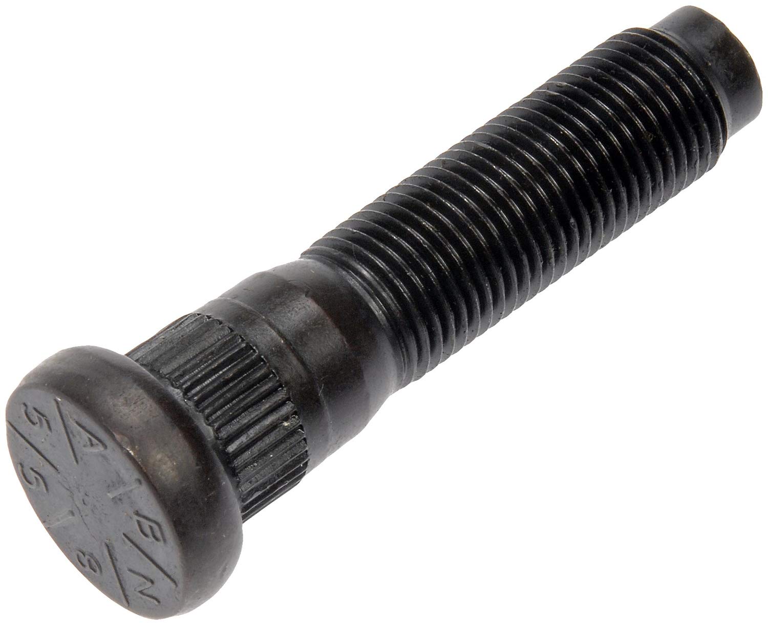 Dorman 610-558.1: 9/16-18 Serrated Wheel Stud - .65 In. Knurl, 2.5 In. Length