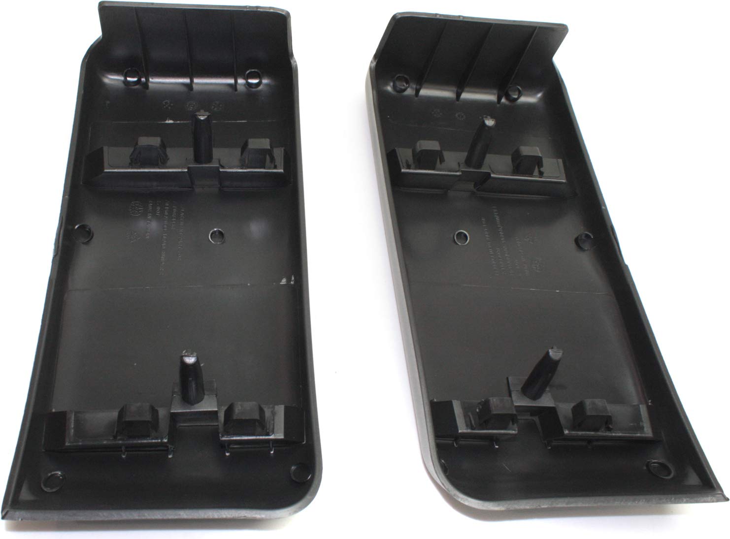 Evan Fischer Front Bumper Trim Compatible With Set Of 2 2009-2014 Ford F-150 Textured Driver And Passenger Side