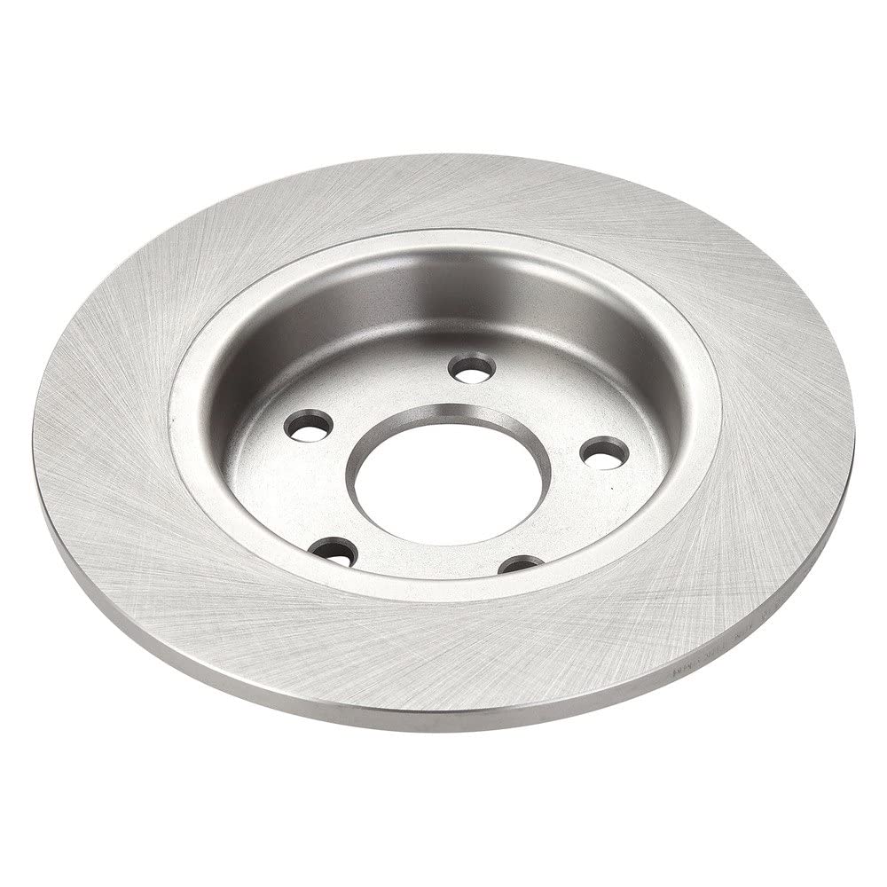 Trq Rear Brake Rotors Set Solid Compatible With 2012-2018 Ford Focus