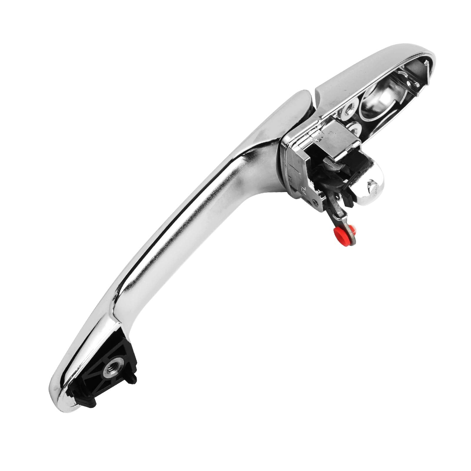 Npauto Exterior Front Driver Side Door Handle Left Fit For Buick Lacrosse Lucerne, Chevy Cobalt Impala, Pontiac G5 2005 2006 2007 2008 2009 2010 2011, Chrome, 80532