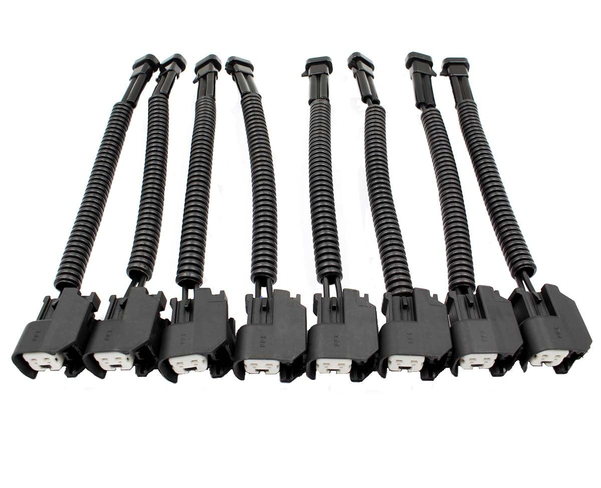 Autokay Injector Adapters Compatible With Lq4 Lq9 4.8 5.3 6.0 Delphi Wire Harness To Ls2 Ls3 Ls7 Ev6