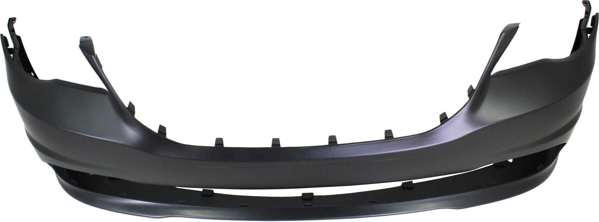 Garage-Pro Front Bumper Cover Compatible With 2011-2020 Dodge Grand Caravan, Fits 2012-2015 Ram C/V Primed For Models with Fog L
