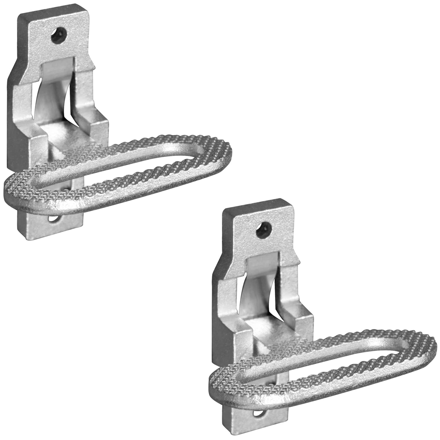Buyers Products B2797ZP2 Zinc Plated Folding Safety Step and Handle with Safety Storage, 2 Pack, Multi-Purpose Step and Grab Han