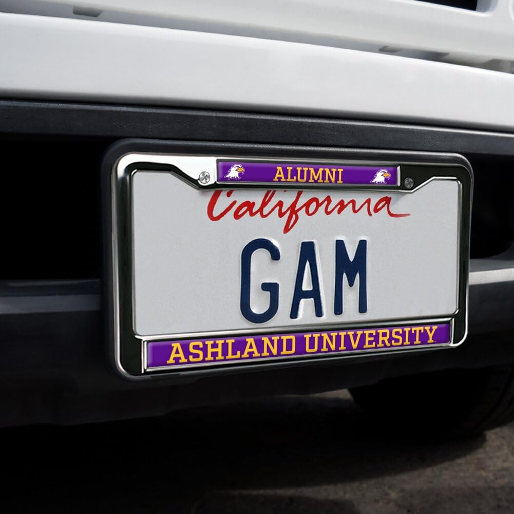 Ashland University Alumni Full Size Standard License Plate Metal Frame