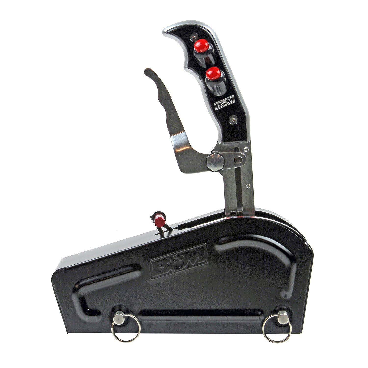 B&M Automatic Gated Shifter - Dual Button Magnum Grip Stealth Pro Stick - Model 81104 - Multicolor - Plastic