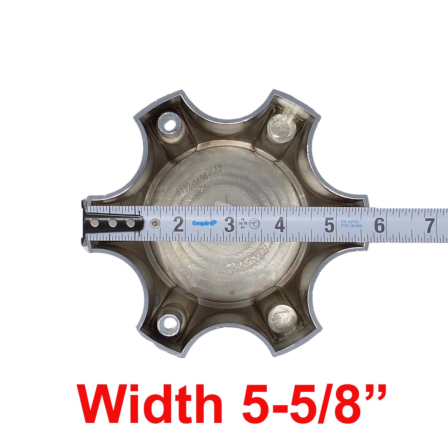 American Racing Ar Cap Style A Chrome 6X5.5 - Cara1456Ch