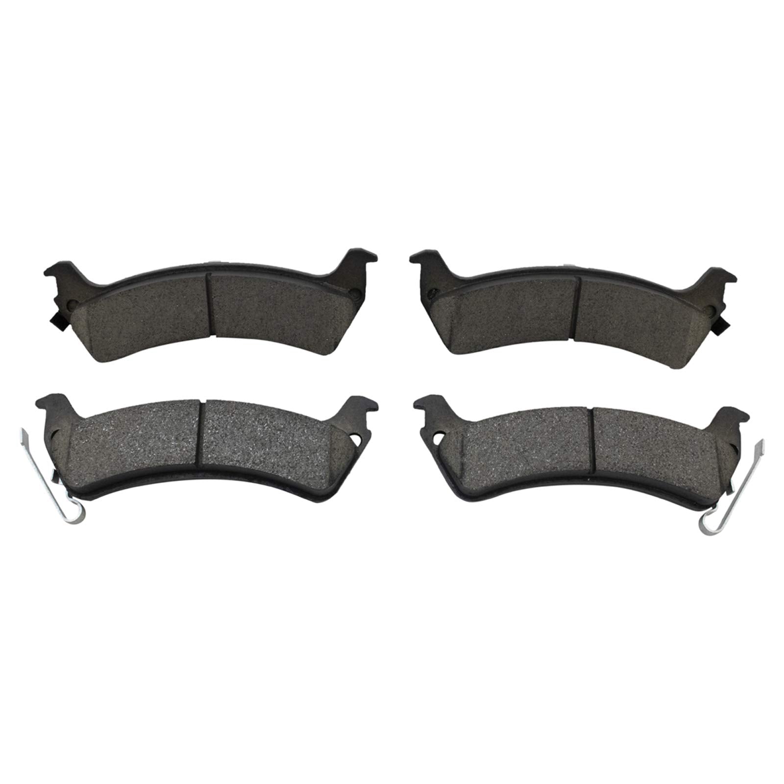 TRQ Rear Brake Pads Ceramic Compatible with 1995-1998 Jeep Grand Cherokee