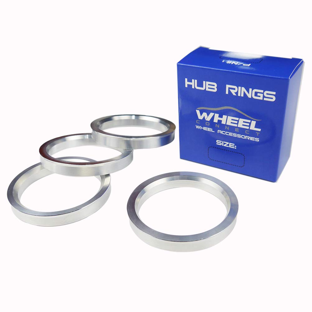 Wheel Connect Hub Centric Rings, 108 To 95.1, Set Of 4, Aluminium Alloy Hubrings, O.D:108Mm I.D 95.1Mm. A