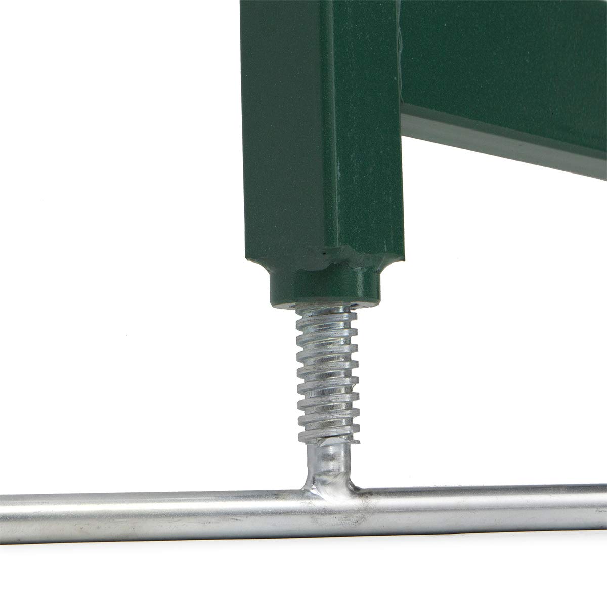 Stark USA Fabrication Workbench - Sturdy Green Steel English Wheel, Model 61088 for Motorcycle & Automotive Panel Crafting