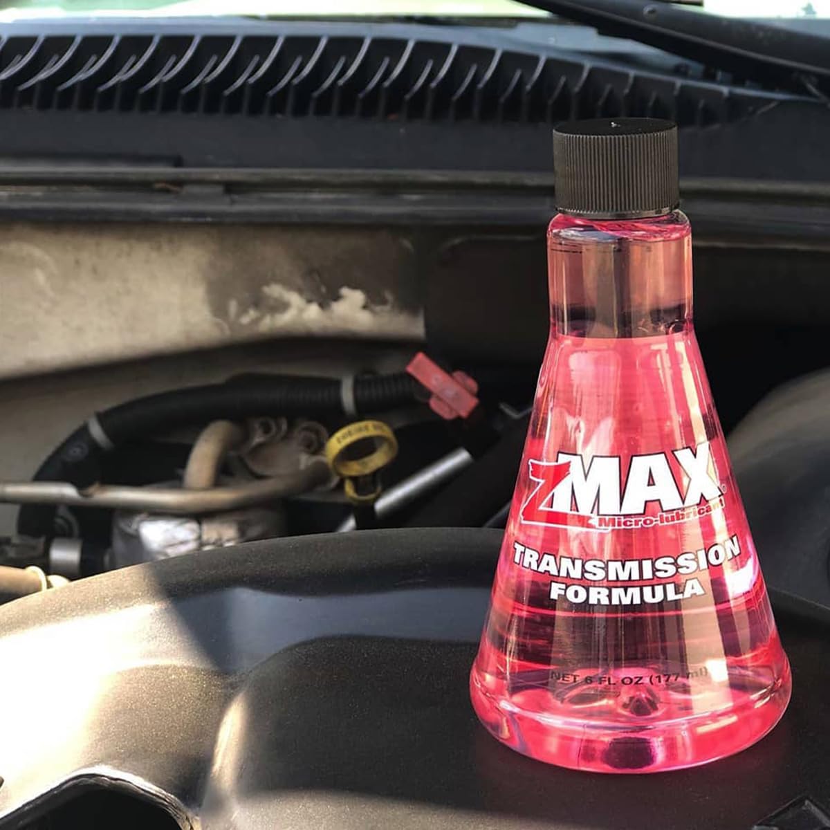 zMAX Transmission Formula 51-306 - 6 oz. for Automatic & Manual Transmissions - Reduces Carbon Build-Up & Improves Shifting Performance
