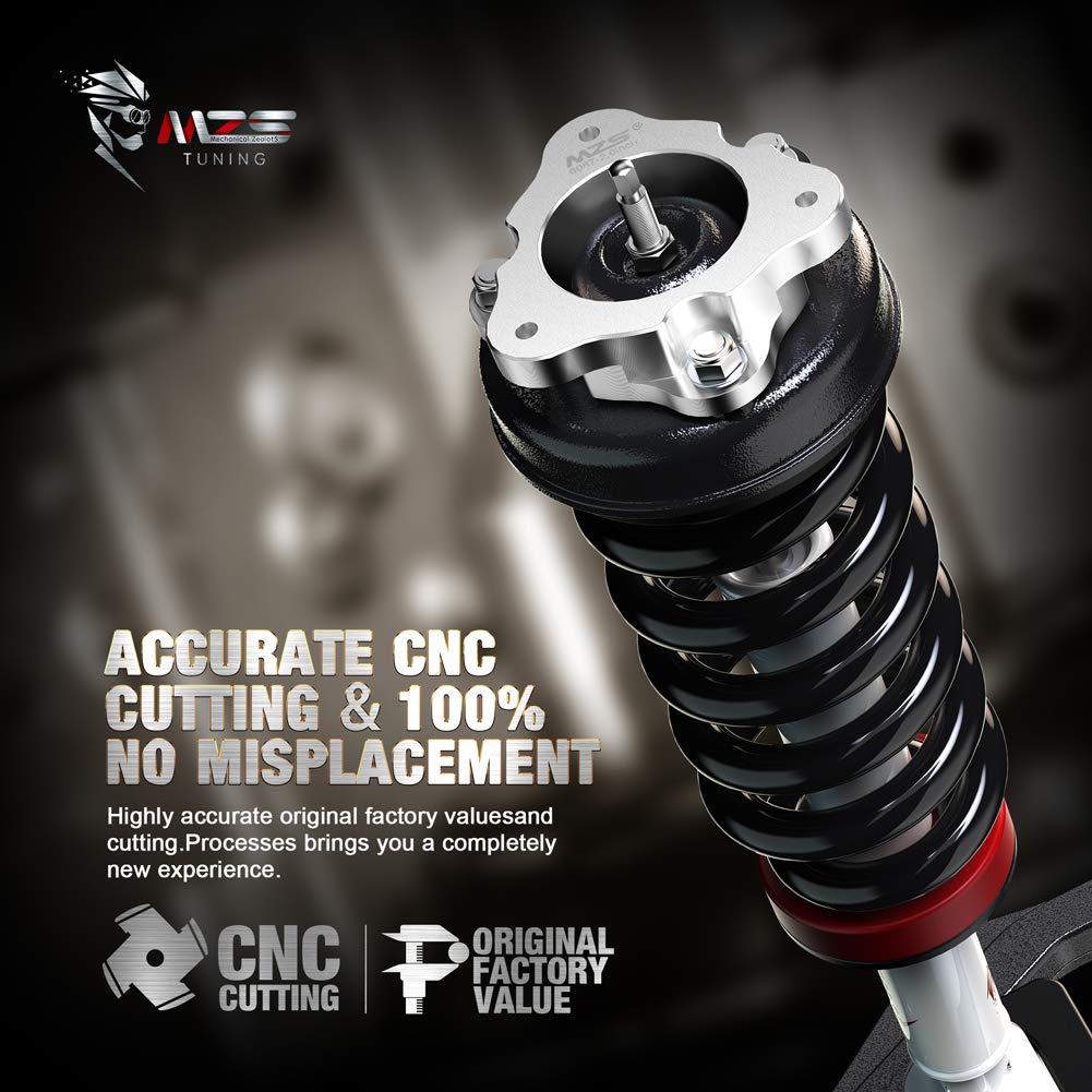 MZS 2.5" Front Leveling Kit Lift Strut Spacers for 2007-2026 Tahoe, Silverado, Sierra, Suburban, Yukon 1500, Avalanche 2