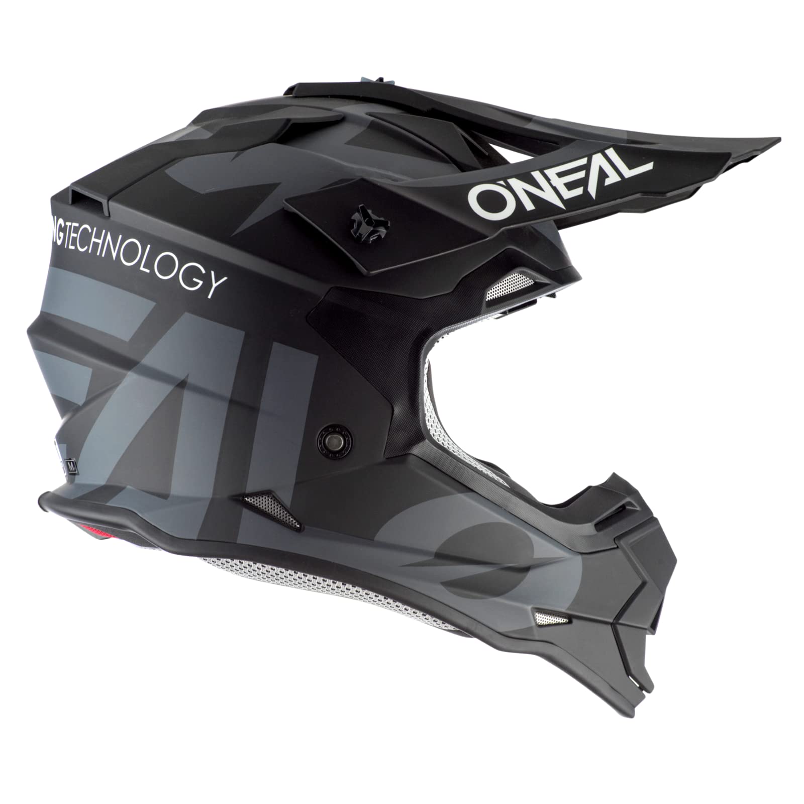 O'Neal - 0200-S15 2Series Adult Helmet, Slick (Black/Gray, Xl)