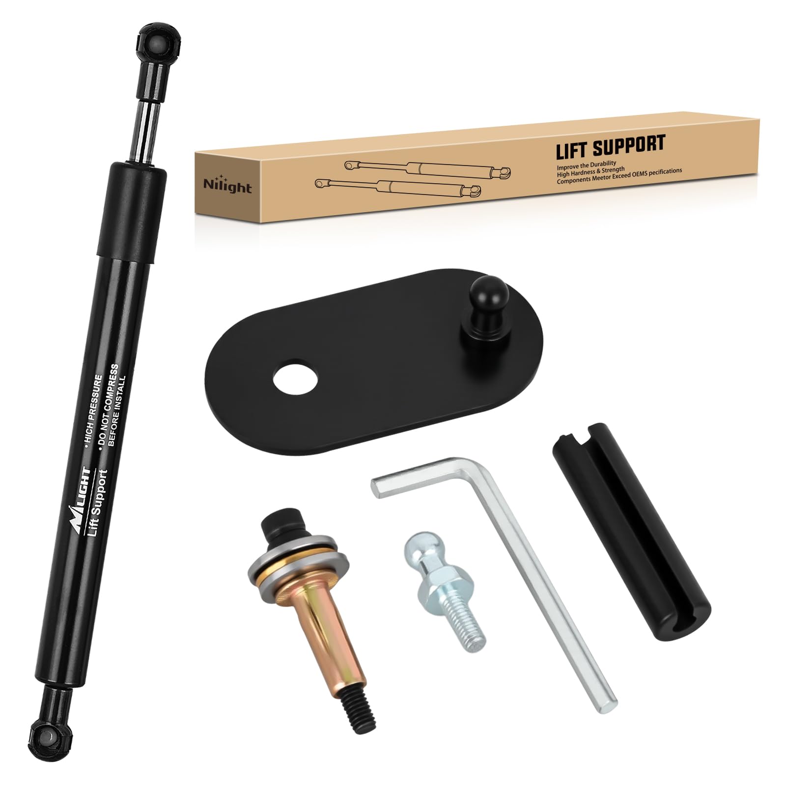 Nilight Pickup Tailgate Assist Shock for 1999-2016 Ford F-250 F350, Truck Tail Gate Lift Assist Tailgate Shock Damper fit for Fo