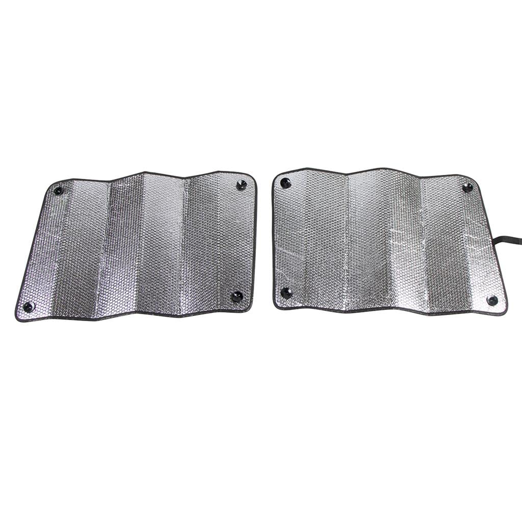 United Pacific 98992 Windshield Sunshade For 2008-2019 Peterbilt 389, 2008-2015 388, 2005-2015 386, & 2007-2014 384