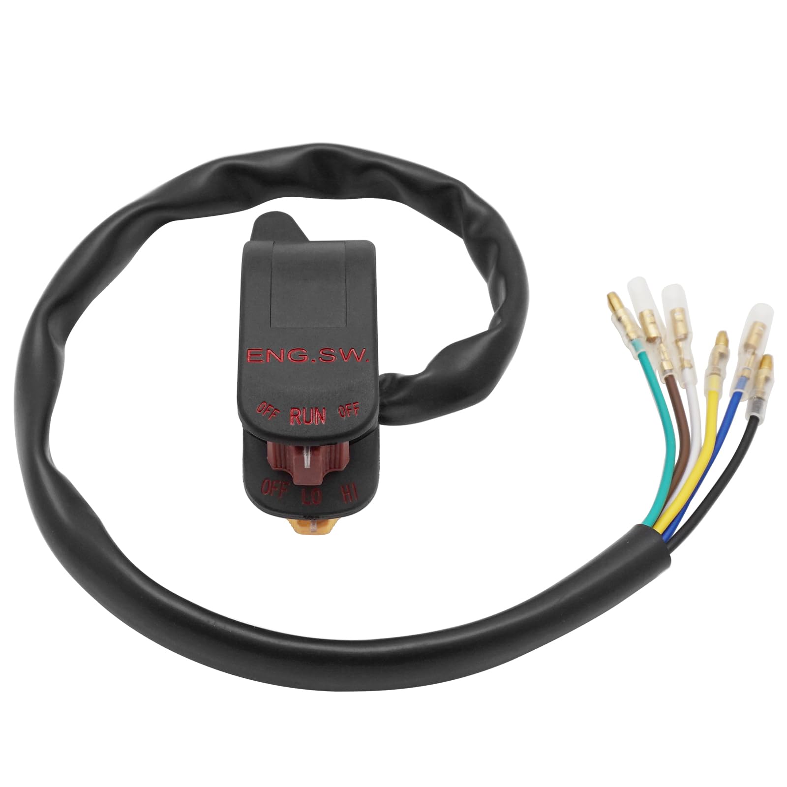 M Mati Control Switch Kill Stop Off Headlight Button For Honda Atc110 Atc185S Atc200/Atc200S 1982-1986 Atc250R 1982 35200-958-01