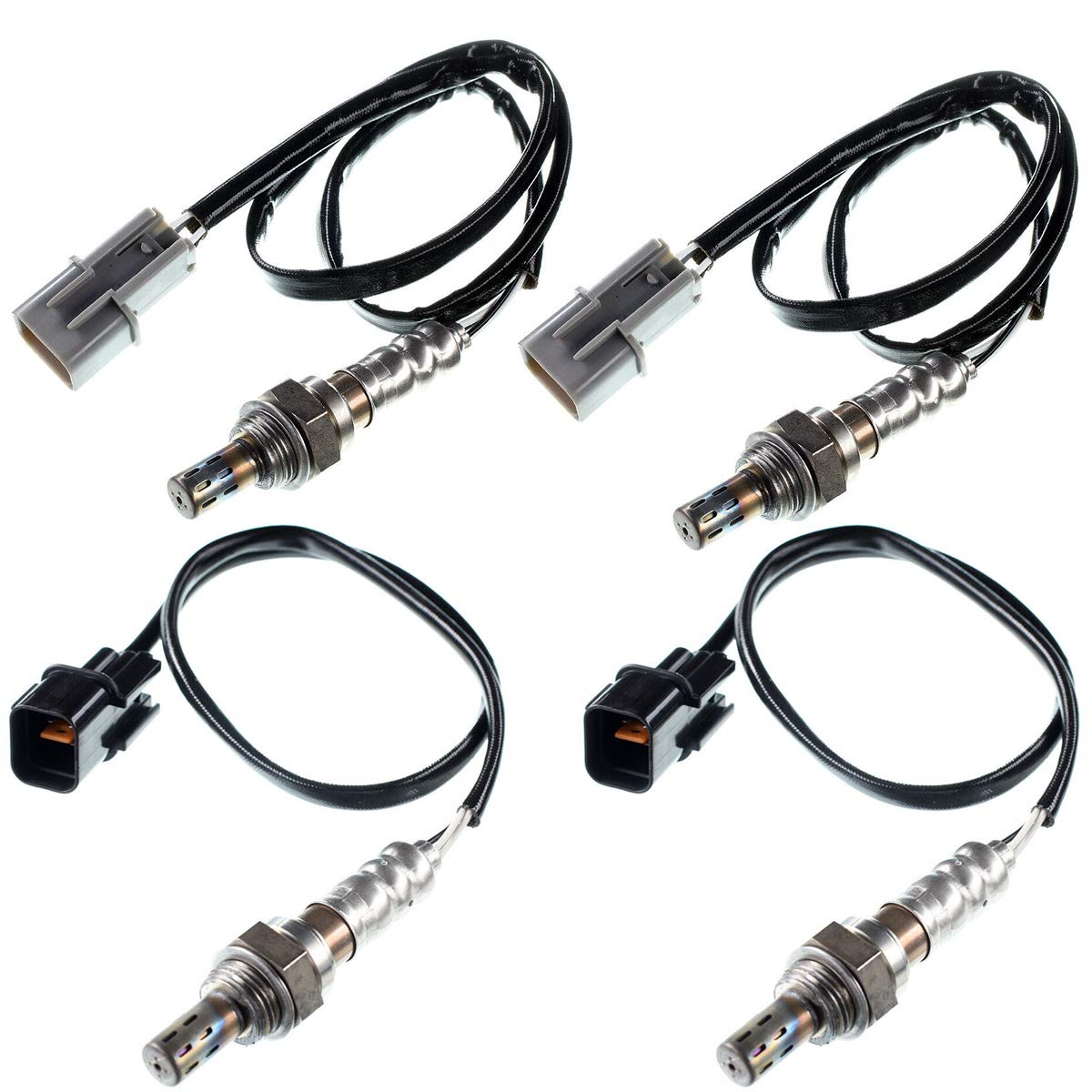Set of 4 Upstream and Downstream Oxygen Sensor for Kia Sorento Hyundai Santa Fe 2003-2006 V6 3.5L