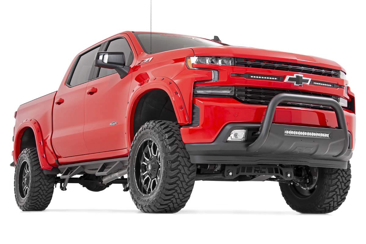 Rough Country 10'' Black Series Led Grille Kit For 19-22 Silverado 1500-70817