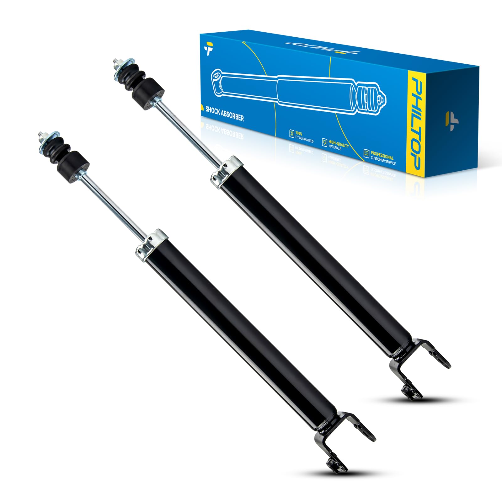 Philtop Rear Struts Shock Absorber Fit For Altima 2007-2018, Complete Struts With Coil Spring Assembly, Quick Suspension Loaded