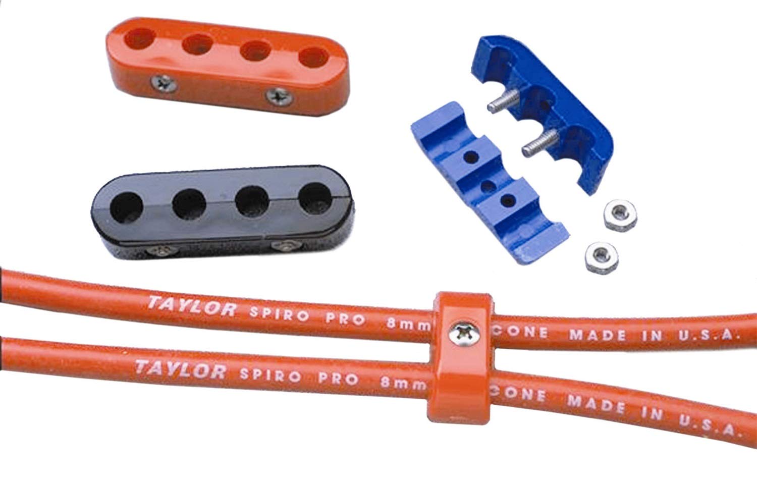 Taylor Cable 42720 Red Clamp Style Wire Separator Kit