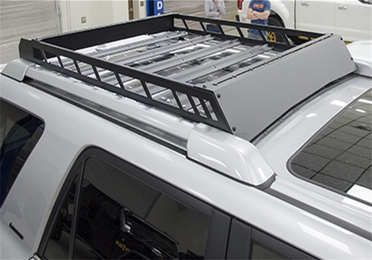 N-Fab Modular Roof Rack For Toyota 4Runner | Aluminum, Textured Black, Aerodynamic Design | T102Mrf | Fits 2010-2023 Toyota 4Run