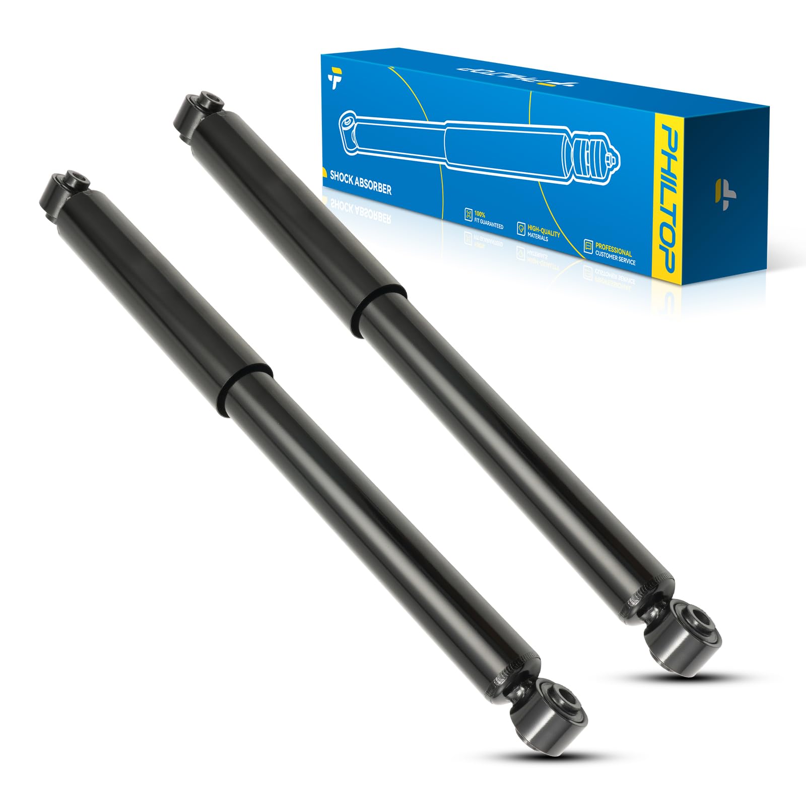 Philtop Rear Struts For Commander 2006-2010, Grand Cherokee 2005-2010, 32407 Struts With Coil Spring Assemblies, Shock Absorbers