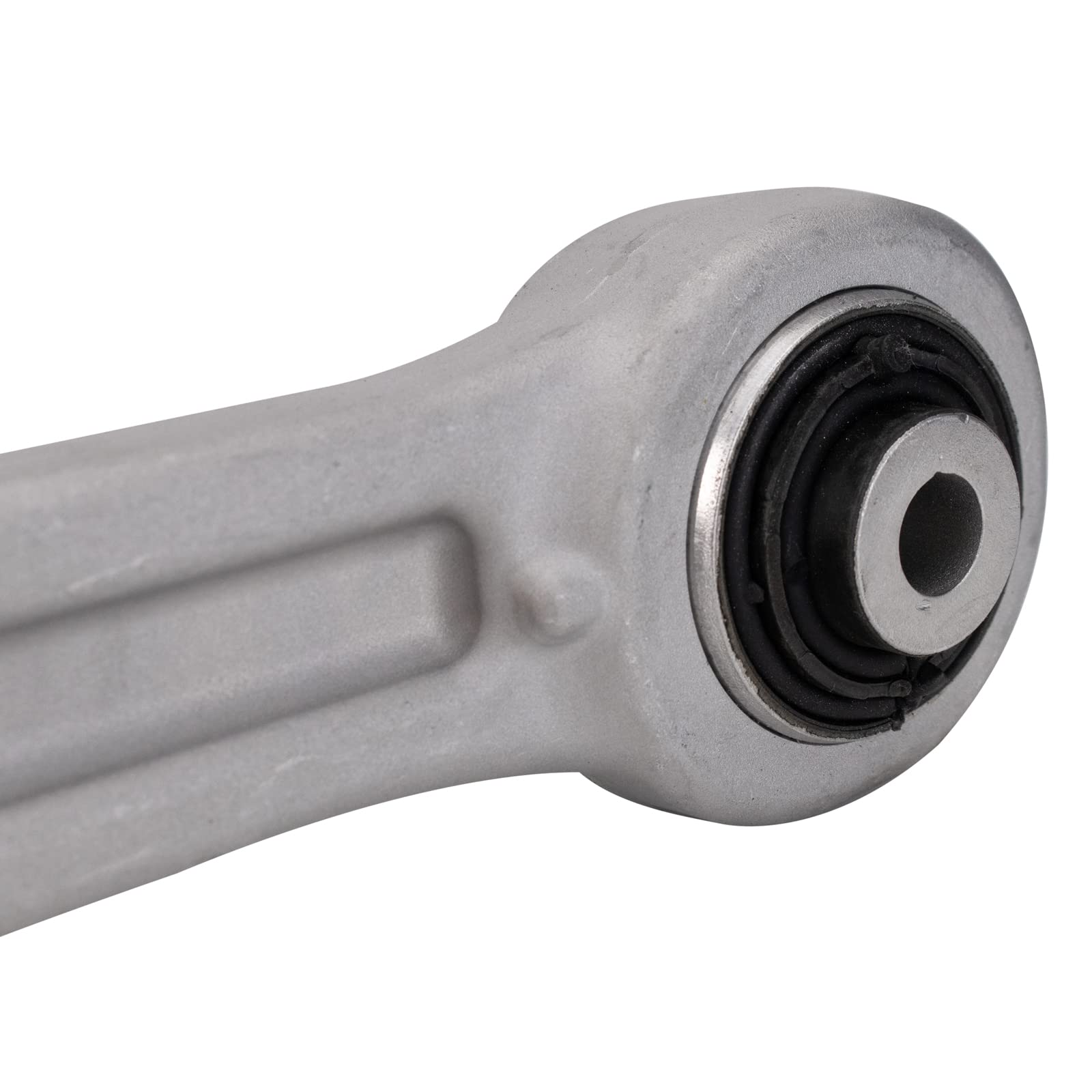 TRQ Front Left Lower Control Arm with Ball Joint, Aluminum, Silver, Compatible with 2015-22 Mercedes-Benz Models, Model PSA45784