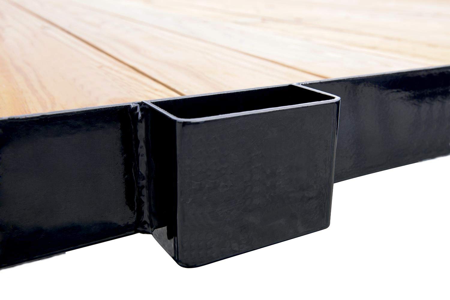 A.A Heavy Duty Weld On 2X4 Steel Stake Pockets For Trailers & Trucks (Pack Of 12)