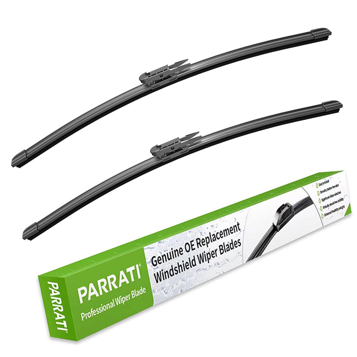 Parrati 24 Inch &19 Inch Of High Performance Premium All-Season Automotive Replacement Front Windshield Wiper Blades For Bmw M3 