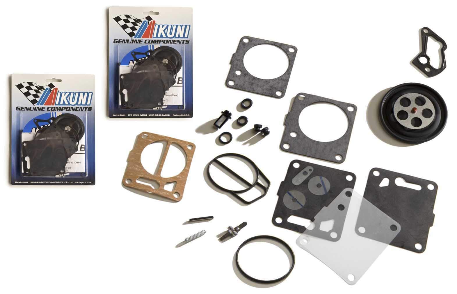 Genuine Mikuni Dualcarburetor Rebuild Kit Seadoo 951 Xp Gsx Gtx Rx Lrv 2 Pack