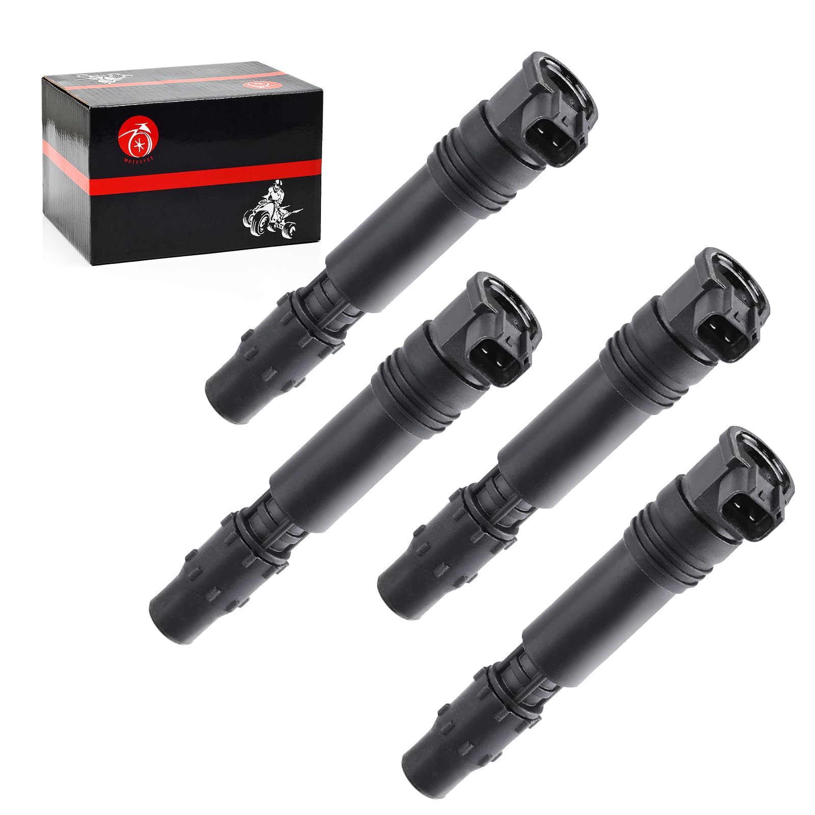 4pcs Ignition Coils For Honda CBR600F4 CBR600F4i CBR954RR CBR929RR 1999-2006 30700-MBW-611