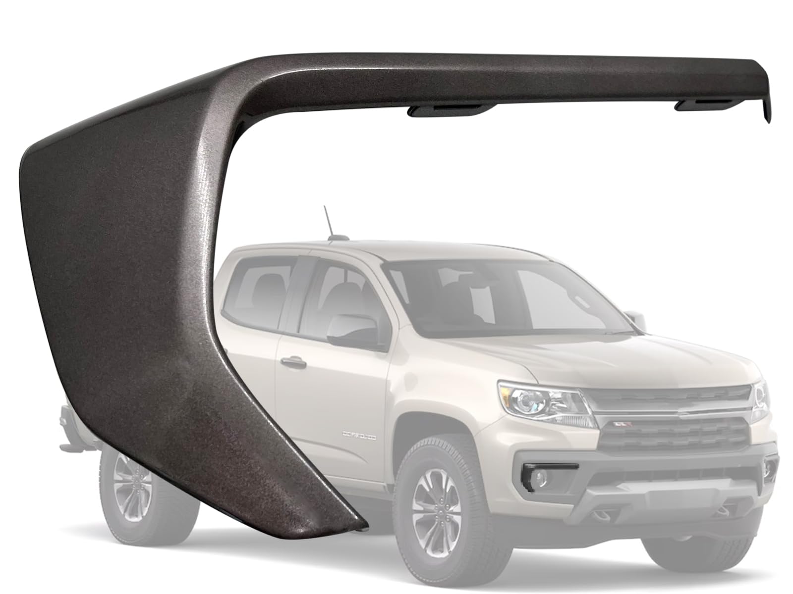 Auto Parts Avenue APA Replacement Fog Light Moulding Trim Gloss Iron Grey for 2021 2022 Colorado Passenger Right Side GM1047126 